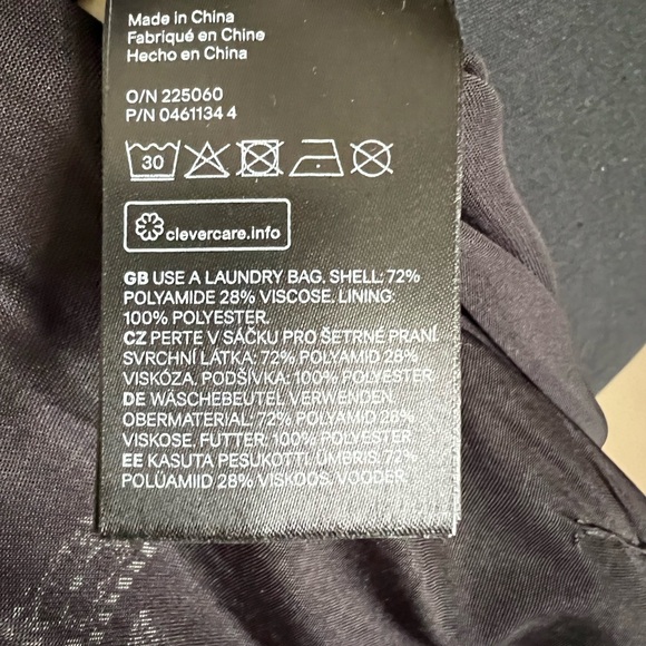 H&M Black Lace Sleeveless Dress Size S - Picture 6 of 6